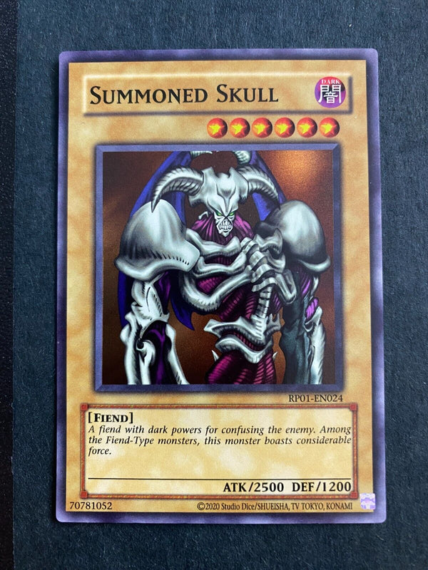 Yugioh Summoned Skull RP01-EN024 Super Rare Retro Pack Reprint NM