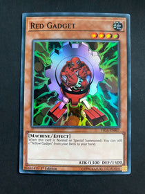 Yugioh Red Gadget FIGA-EN007 Super Rare 1st Edition LP