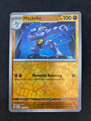 Pokemon Machoke 067/165 Scarlet Violet Reverse Holo NM