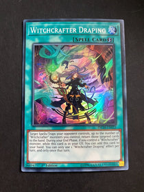 Yugioh Witchcrafter Draping INCH-EN023 Super Rare 1st Edition MP/LP