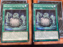 Yugioh Dark Contract with the Swamp King SDPD-EN025 (2 Cards) Common 1st HP/MP