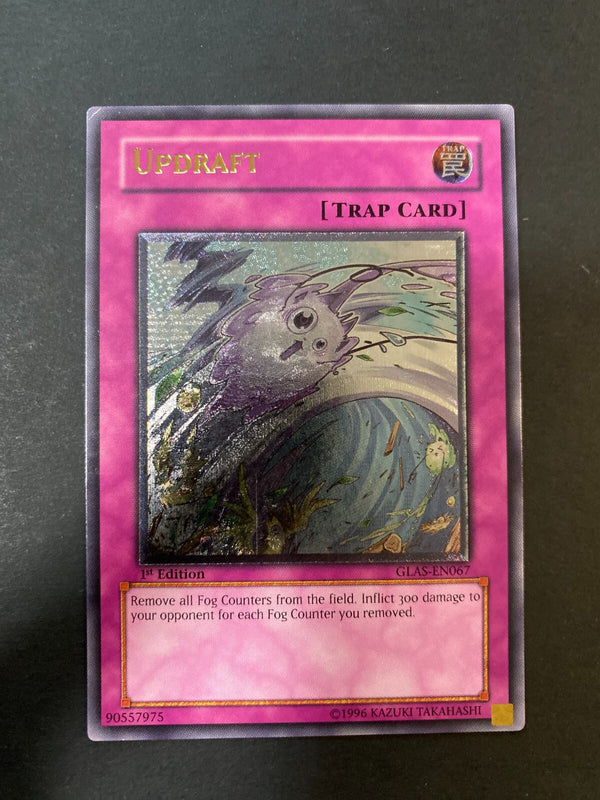 Yugioh Updraft GLAS-EN067 Ultimate Rare 1st Edition Euro LP