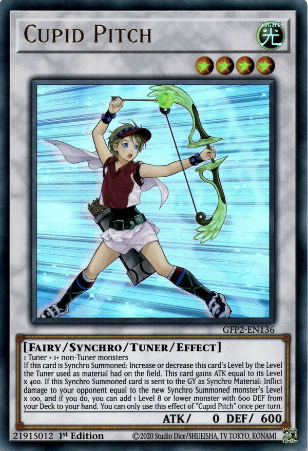 Yugioh Cupid Pitch GFP2-EN136 Ultra Rare 1st Edition NM