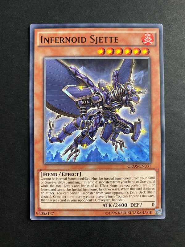 Yugioh Infernoid Sjette CROS-EN031 Common 1st Edition NM
