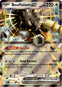 Pokemon Bouffalant ex 077/086 White Flare Full Art Holo NM