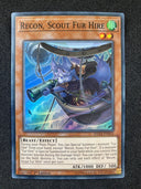 Yugioh Recon, Scout Fur Hire DASA-EN015 Super Rare 1st Edition NM