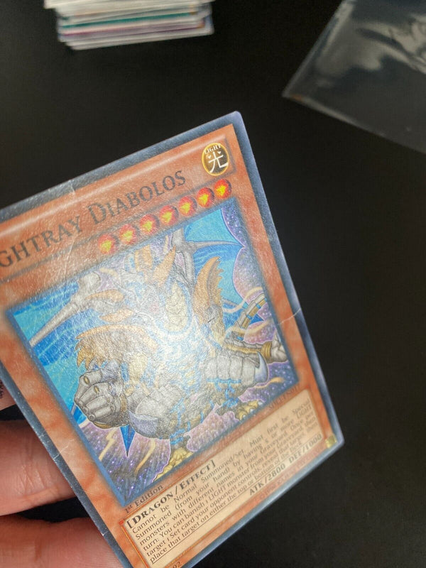 Yugioh Lightray Diabolos SDLI-EN017 Common 1st Edition Heavily Played