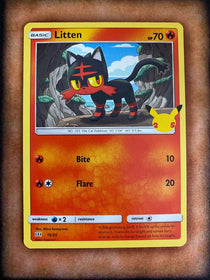 Pokemon Litten 15/25 Mcdonalds 2021 Non Holo NM/MINT