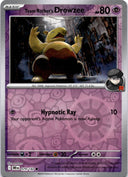 Pokemon Team Rocket's Drowzee 079/182 Destined Rivals Reverse Holo NM