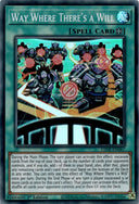 Yugioh Way Where There's a Will LEDE-EN067 Super Rare 1st Edition NM