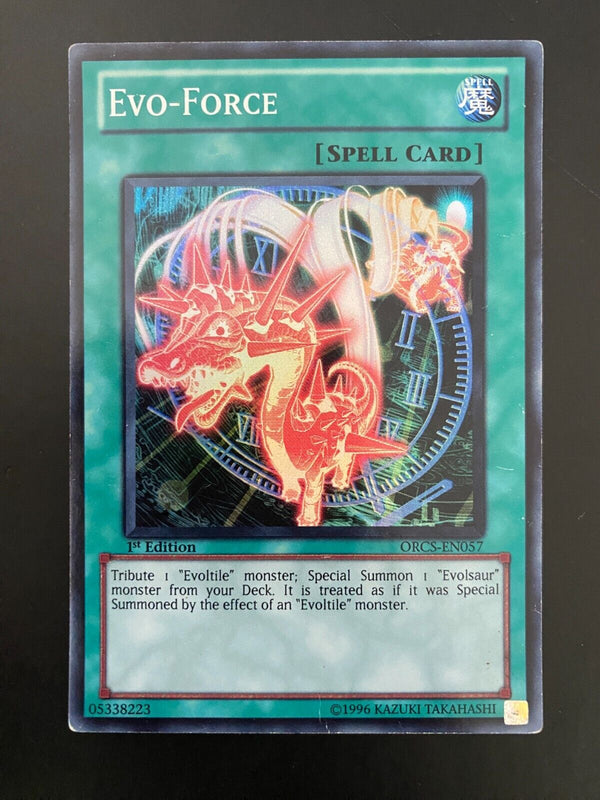 Yugioh Evo-Force ORCS-EN057 Super Rare 1st Edition MP