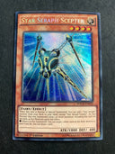 Yugioh Star Seraph Scepter WSUP-EN018 Secret Rare 1st Edition MP