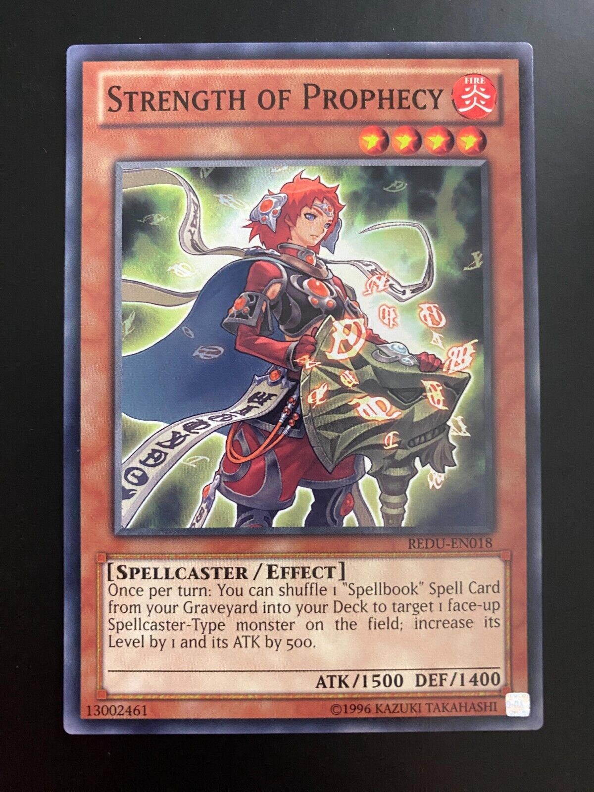 Yugioh Strength of Prophecy REDU-EN018 Common 1st Edition NM