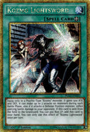 Yugioh Kozmo Lightsword PGL3-EN033 Premium Gold Rare 1st Edition MP/LP