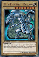 Yugioh Blue-Eyes White Dragon SDBE-EN001 Ultra Rare 1st Edition LP
