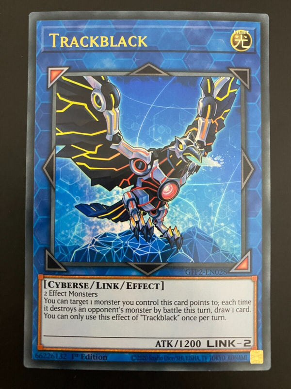 Yugioh Trackblack GFP2-EN028 1st Edition Ultra Rare NM/MINT