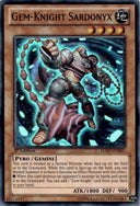 Yugioh Gem-Knight Sardonyx HA07-EN001 Super Rare 1st Edition NM