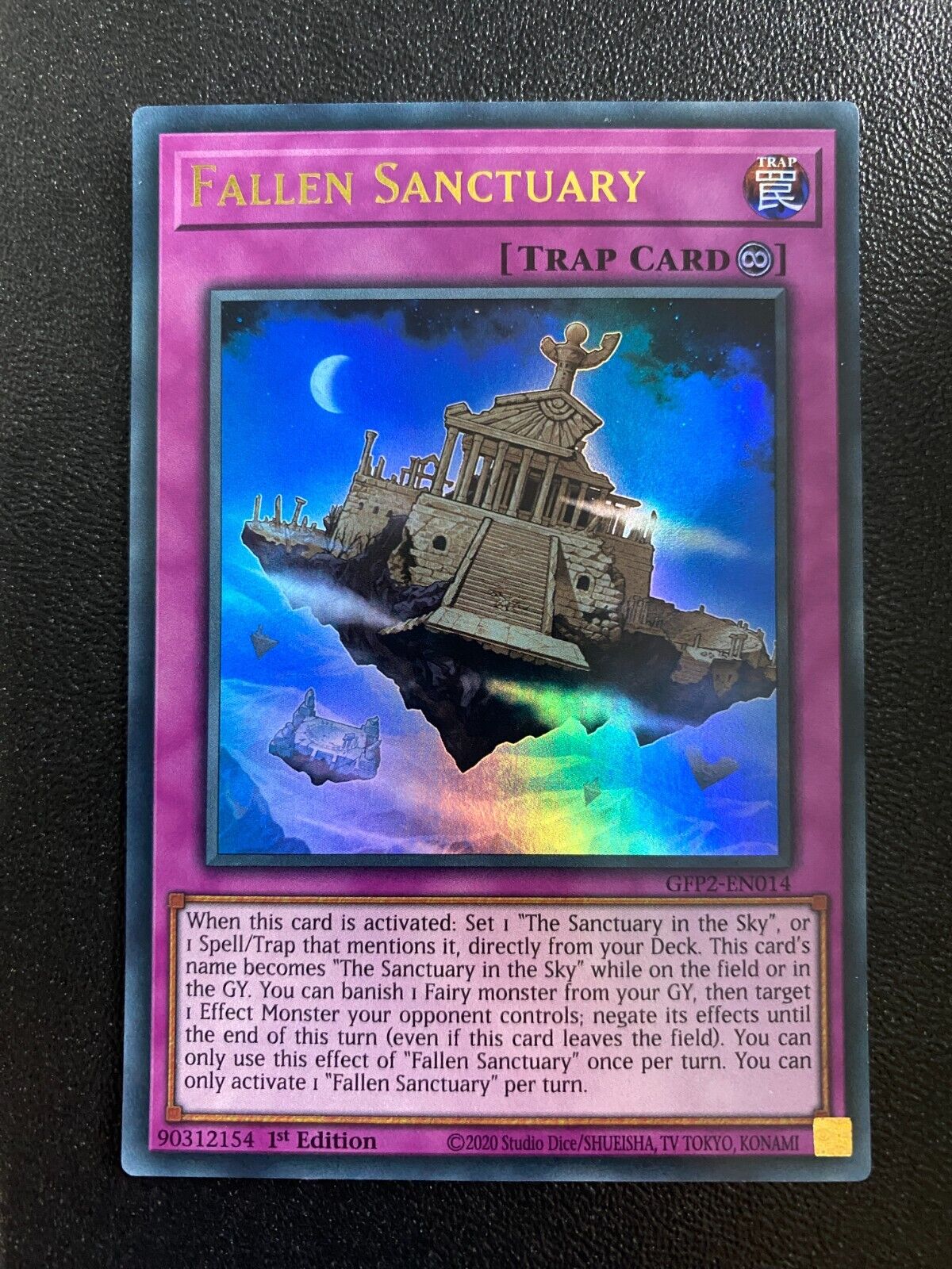 Yugioh Fallen Sanctuary GFP2-EN014 Ultra Rare 1st Edition MP