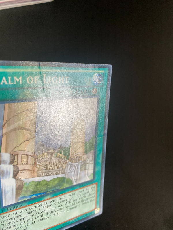 Yugioh Realm of Light SDLI-EN025 Common 1st Edition Heavily Played