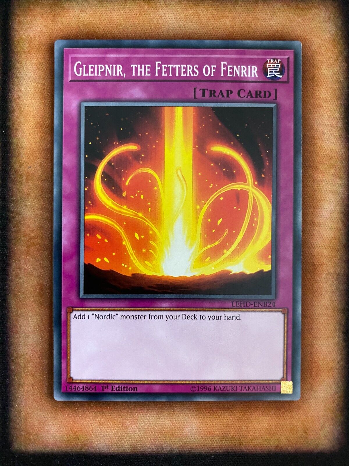 Yugioh Gleipnir, the Fetters of Fenrir LEHD-ENB24 Common 1st Edition NM