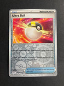 Pokemon Ultra Ball 196/198 Scarlet Violet Base Reverse Holo NM