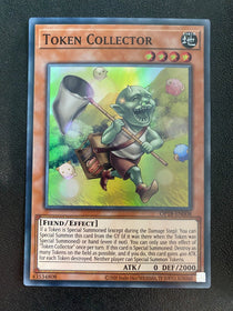 Yugioh Token Collector OP18-EN008 Super Rare Unlimited Edition NM/MINT