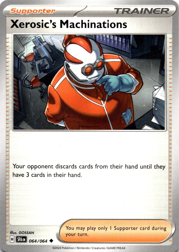 Pokemon Xerosic's Machinations 064/064 Shrouded Fable Non Holo NM