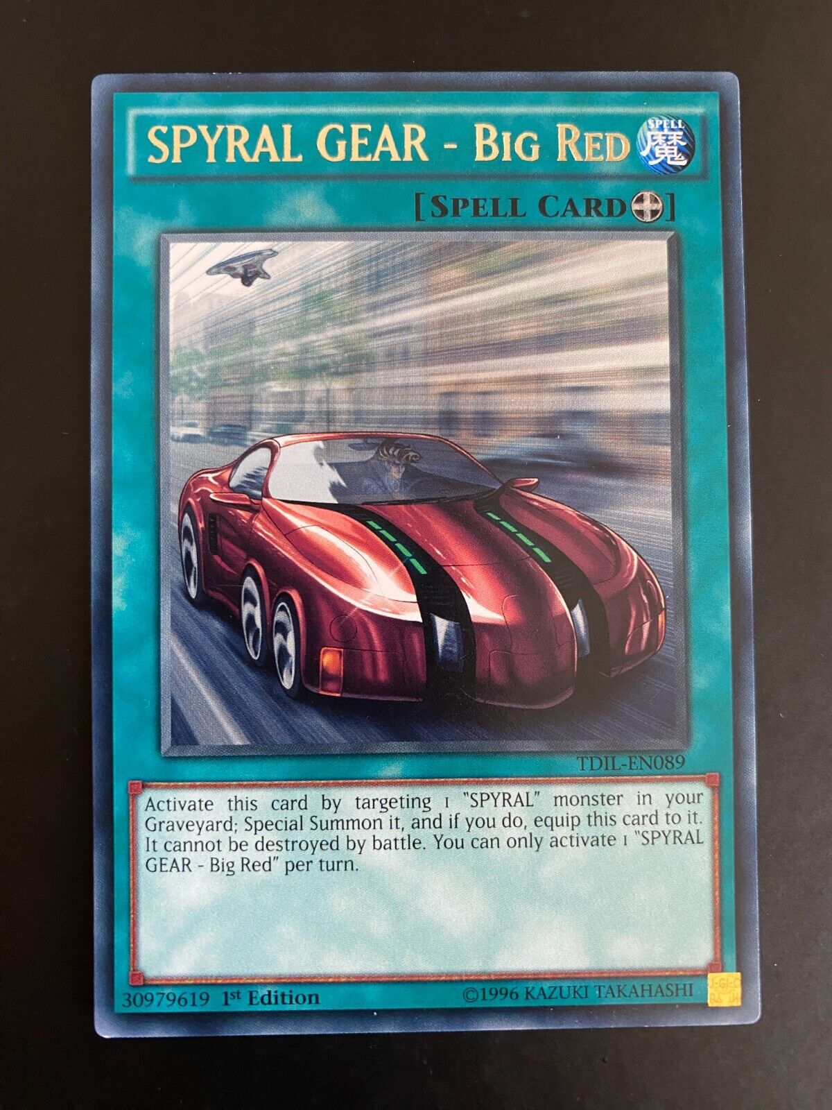 Yugioh SPYRAL GEAR - Big Red TDIL-EN089 Rare 1st Edition NM