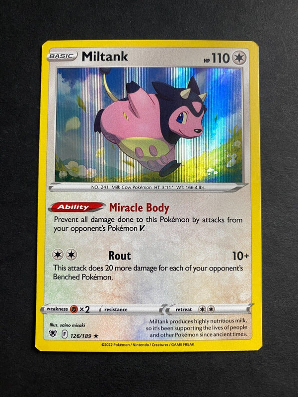 Pokemon Miltank 126/189 Astral Radiance Holo NM