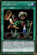 Yugioh Reasoning PGL3-EN080 Gold Rare 1st Edition MP