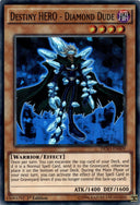 Yugioh Destiny HERO - Diamond Dude DESO-EN009 Super Rare 1st Edition LP