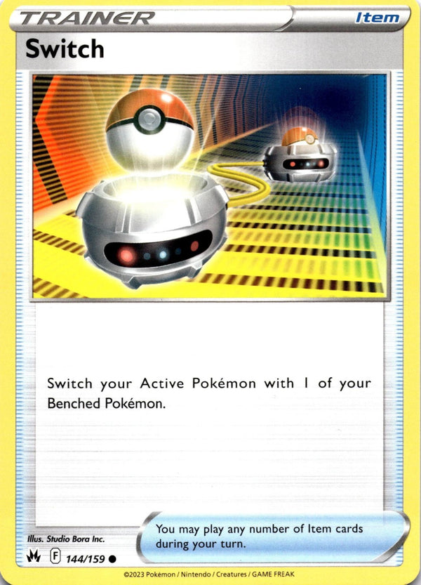 Pokemon Switch 144/159 Crown Zenith Non Holo NM