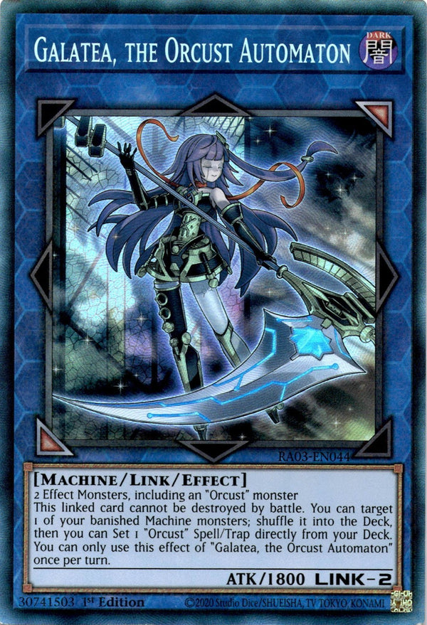 Yugioh Galatea, the Orcust Automaton RA03-EN044 Collector’s Rare 1st Edition NM