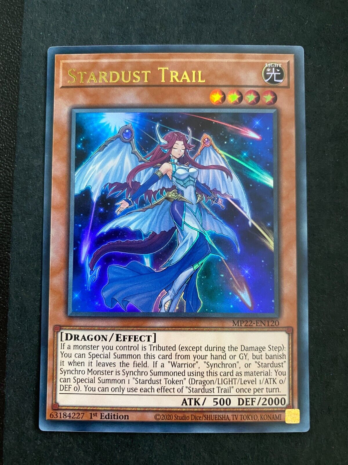 Yugioh Stardust Trail MP22-EN120 Ultra Rare 1st Edition NM