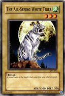 Yugioh The All-Seeing White Tiger PSV-093 Common Unlimited Edition HP/MP