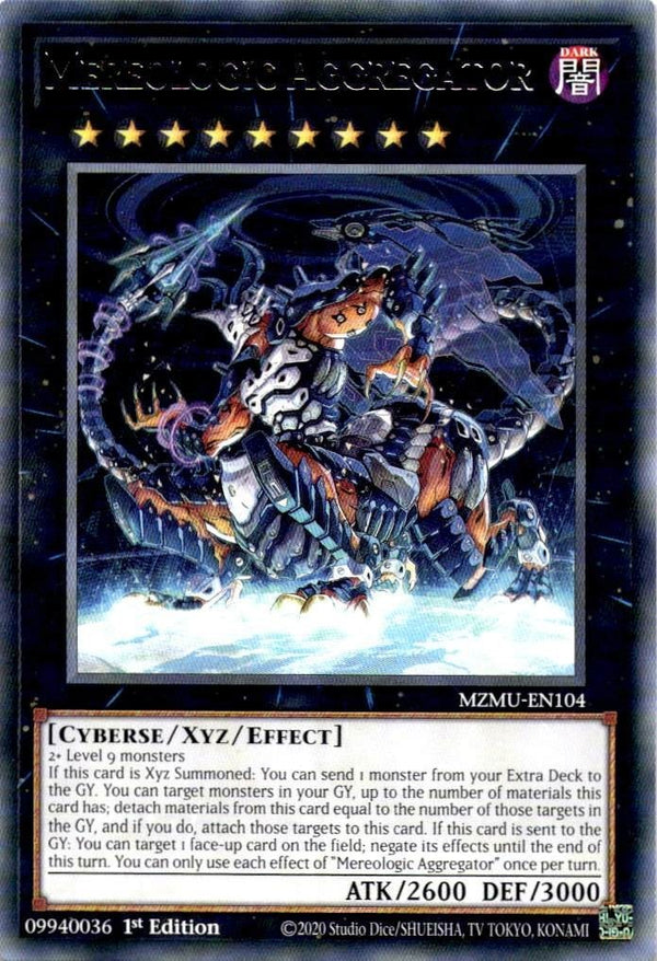 Yugioh Mereologic Aggregator MZMU-EN104 Rare 1st Edition NM