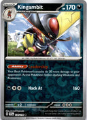 Pokemon Kingambit 134/198 Scarlet Violet Base Reverse Holo LP/NM