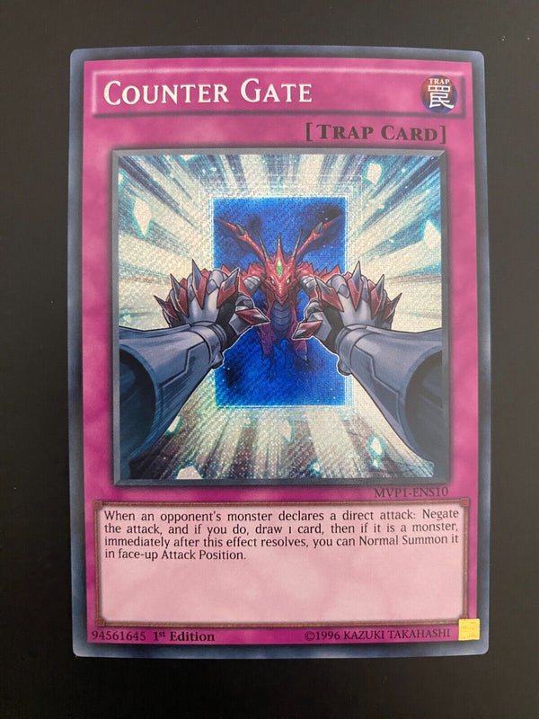 Yugioh Counter Gate MVP1-ENS10 1st Edition NM/MINT