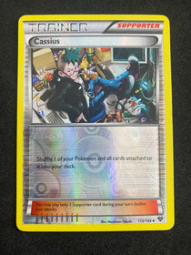 Pokemon Cassius 115/146 XY Base Reverse Holo MP