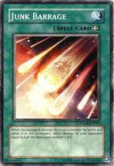 Yugioh Junk Barrage TDGS-EN047 Common Unlimited Edition DAMAGED