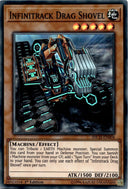 Yugioh Infinitrack Drag Shovel INCH-EN004 Super Rare 1st Edition VLP/NM