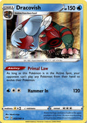 Pokemon Dracovish 053/189 Darkness Ablaze Holo NM