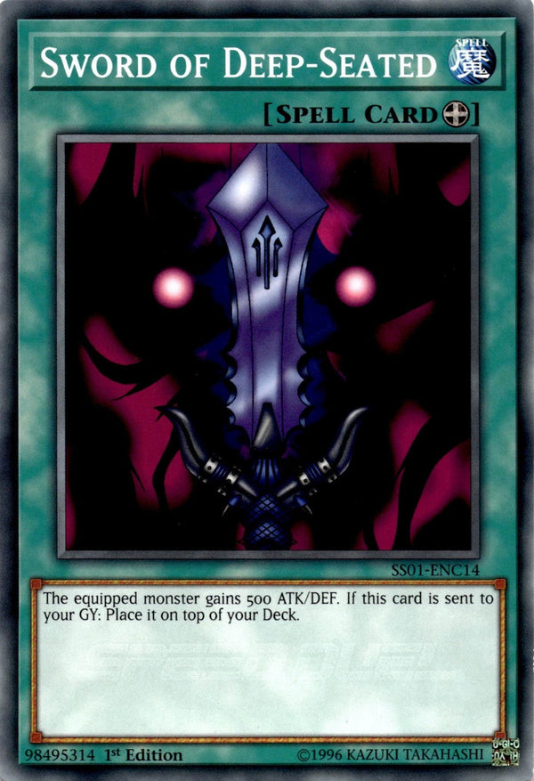 Yugioh Sword of Deep-Seated SS01-ENC14 Speed Duel Common 1st Edition NM