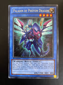 Yugioh Paladin of Photon Dragon LVAL-EN045 Rare 1st Edition MP