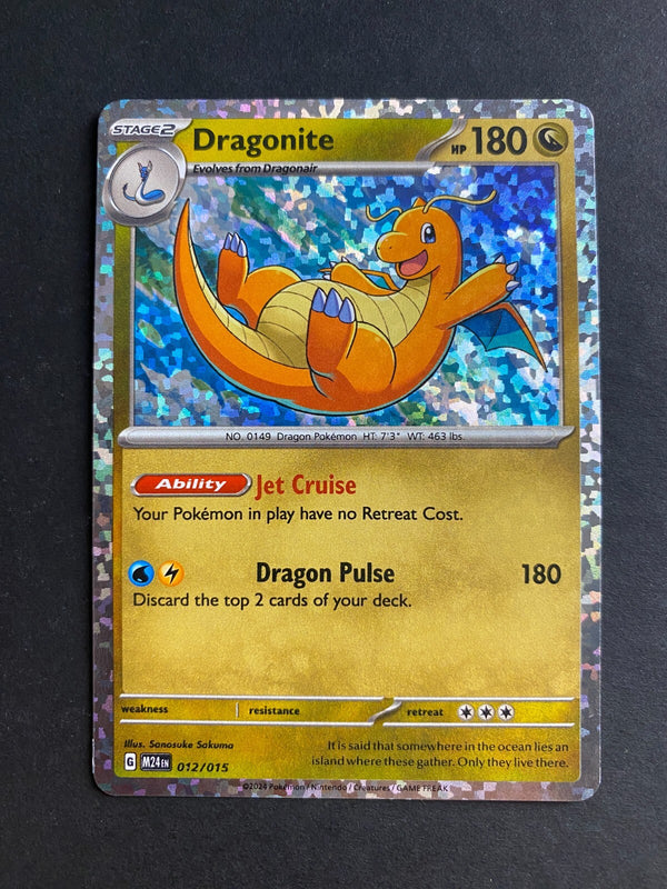 Pokemon Dragonite M24EN 012/015 McDonalds 2024 Holo NM