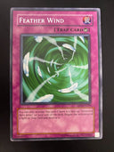 Yugioh Feather Wind DP1-EN029 Rare Unlimited Edition VLP/NM