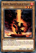 Yugioh Burner, Dragon Ruler of Sparks SR14-EN009 Common 1st Edition NM