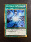 Yugioh Frost Blast of the Monarchs PGL3-EN012 Premium Gold Rare 1st Edition LP