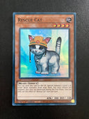 Yugioh Rescue Cat RA02-EN001 Super Rare 1st Edition NM