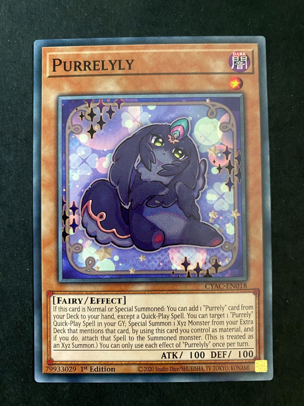 Yugioh Purrelyly CYAC-EN018 Common 1st Edition NM